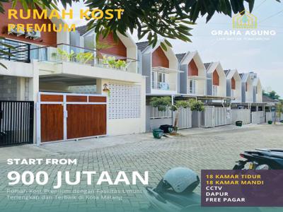 Rumah Kost Dijual, Cluster Premium di Merjosari Kawasan Kampus Malang