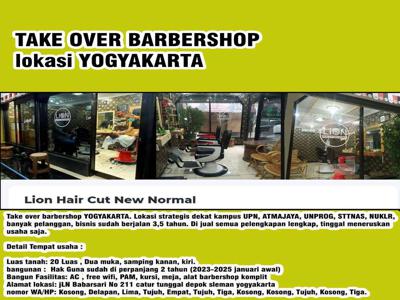 Take over barbershop YOGYAKARTA