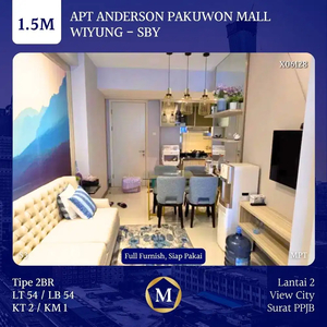 Apartemen Anderson Pakuwon Mall Full Furnish Lantai 2 Mewah Siap Huni