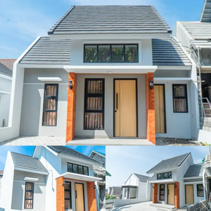 Desain Modern Minimalis Rumah Dekat UMY Legalitas SHM