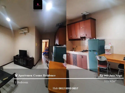 Dijual Apartement Cosmo Residence High Floor 1BR Furnished View Astra