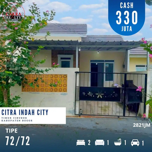 Dijual rumah dicitra indah city rumah siap huni full renovasi