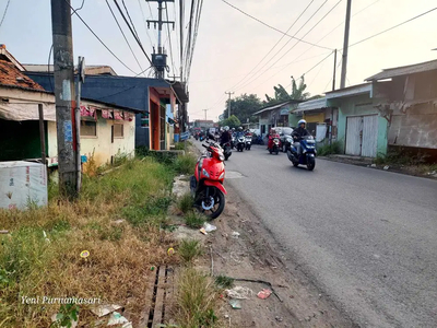 Dijual tanah pinggir jalan telukjambe dekat kawasan industri karawang