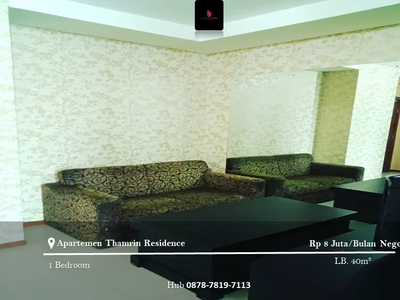 Disewakan Apartement Thamrin Residence 1BR Full Furnished Tower A