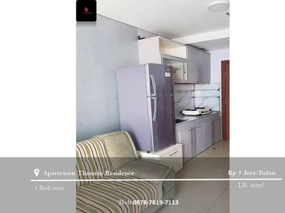 Disewakan Apartement Thamrin Residence 1BR Fully Furnished High Floor