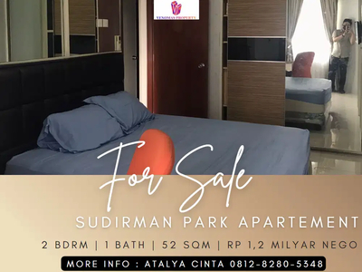 Jual/Sewa Apartemen Sudirman Park Low Floor 2BR Full Furnished Tower