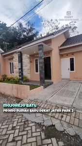 Rumah Baru Dekat Jatim Park 3 View Menarik di Mojorejo Batu