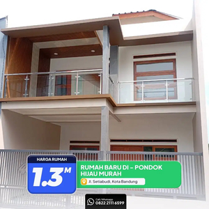 Rumah Baru Design Modern Murah di Setiabudi Kota Bandung