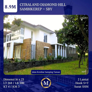 Rumah Citraland Diamond Hill Mewah Jln Kembar Langka dkt Radial Road