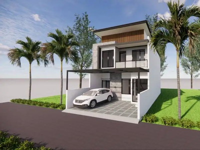 rumah dengan view menawan 660jt 2 lantai