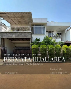 Rumah Dijual Siap Huni 2 lantai di Permata Hijau Jakarta Selatan