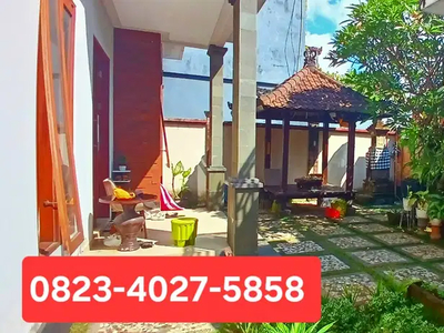 Rumah jl Drupadi Renon 4 kamar tidur ada pool dkt Sanur Denpasar Bali