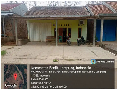 Rumah Murah di Dusun rejo - Way Kanan - Lampung