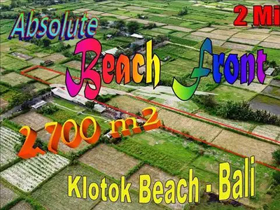 Strategis 27 are Tepi Pantai View Sawah dan Gunung