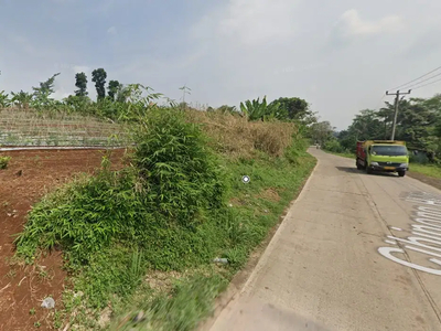 Tanah Pinggir Jalan Raya di Cibinong Hilir Dekat Terminal Pasir Hayam