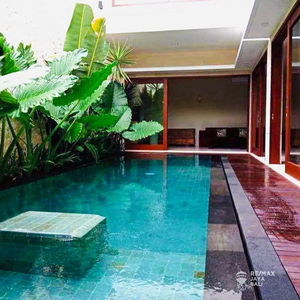 Villa With Stunning Ricefield View For Lease, Kerobokan area