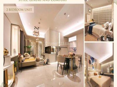 Condo for rent La Viz Apartment 2 Bedroom Luxurious Connected to Pakuwon Mall Surabaya