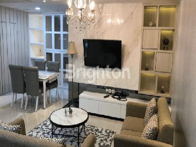 LA Riz Mansion Apartement 2 BR Privat lift Mewah Full Furnish Connect Pakuwon Mall