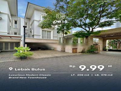 Brand New Townhouse 3 Lantai Bagus Di Lebak Bulus