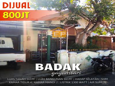 Dijual Rumah di Badak Gayamsari Semarang