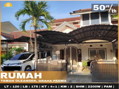 dijual rumah di graha padma oleander