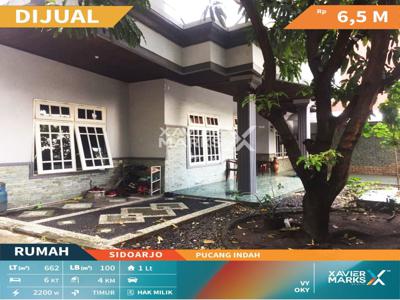 Dijual Rumah Tengah Kota di Pucang Indah Sidoarjo