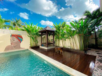DR 021 For rent beautiful villa di kawasan kerobokan badung bali