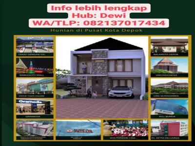 Town house 2 Lantai Di Margonda Depok