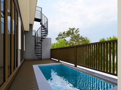 Villa 3 kamar dengan pemandangan laut dan alam yang cantik di Jimbaran