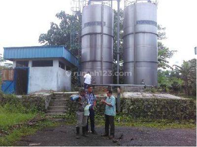 Pabrik pengolahan air msh produksi di Sukabumi