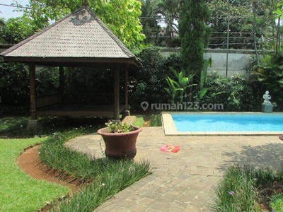 1 Storey Unfurnished House With Pool And Garden In Cilandak Jakarta Selatan