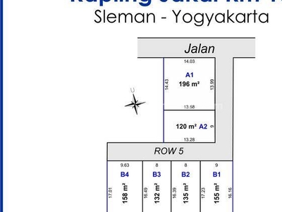10 Menit Kampus Uii Jl Kaliurang, Tanah Shm, Sleman