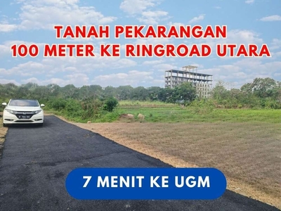 7 menit ke pintu Tol trihanggo Jual Tanah Jogja : dalam ringroad utara