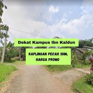 Dekat Kampus Ibn Kaldun Kaplingan Pecah SHM Harga Promo