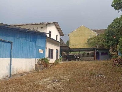 Di Jual Pabrik Siap Pakai Luas 3000 m2 Surat SHM Pinggir Jalan Besar