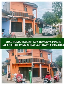 Di jual rumah berikut ruko lokasi panongan citra raya