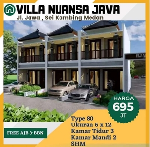 Di jual rumah di kawasan strategis villa van java