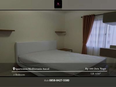 Dijual Apartement Mediterania Ancol 2 Bedrooms Full Furnished