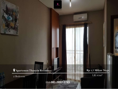Dijual Apartment Thamrin Residences 2 Bedrooms Full Furnished Tower C