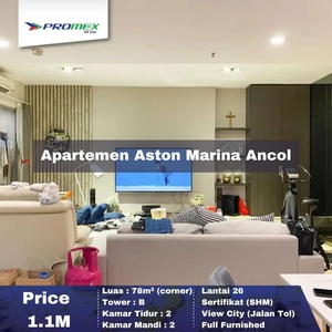 Dijual Cepat Apartemen Aston Marina Ancol