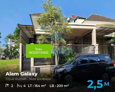 Dijual Cepat dan Murah Rumah di Alam Galaxy Surabaya