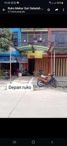 dijual cepat ruko di daerah mekar sari Bekasi Kota.