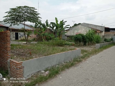 Dijual Cepat Tanah Siap Bangun Jalan sudah paving blok, bisa 3 rumah