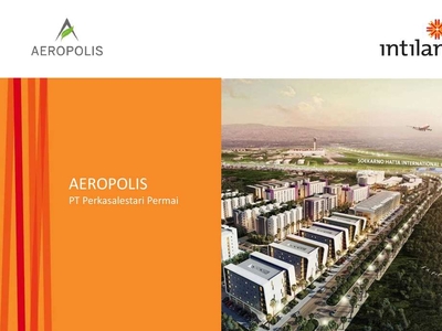 Dijual Kavling Pergudangan Technopolis Aeropolis Dekat Bandara