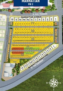 DIJUAL Kavling PIK 2 Manhattan 10x30 TERMURAH 25JT/METER NEGO