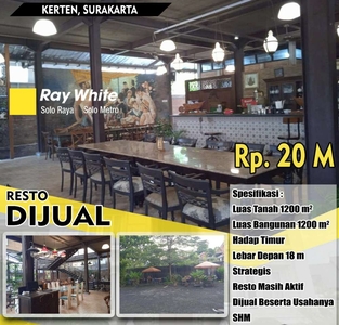 Dijual Resto di Solo