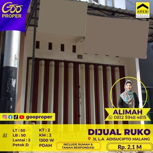 Dijual Ruko Bagus di Jl. LA Sucipto Malang