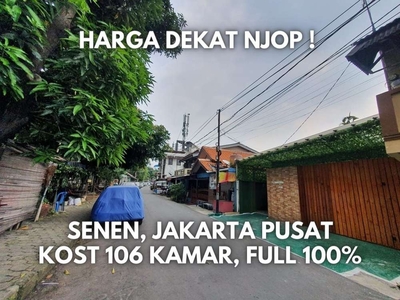 Dijual Rumah Kost 106 Kamar Di Senen Jakarta Pusat Harga Dekat Njop