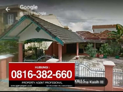 Dijual Rumah Tipe 140 di Lemabang, Jln Rama Kasih 3 Palembang