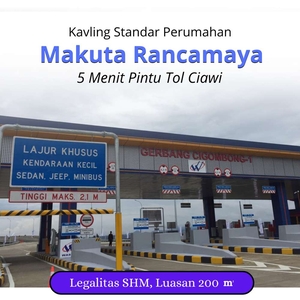 Dijual Tanah Kavling Dekat Pintu Tol Ciawi, Bisa Angsur 12x Bunga 0%